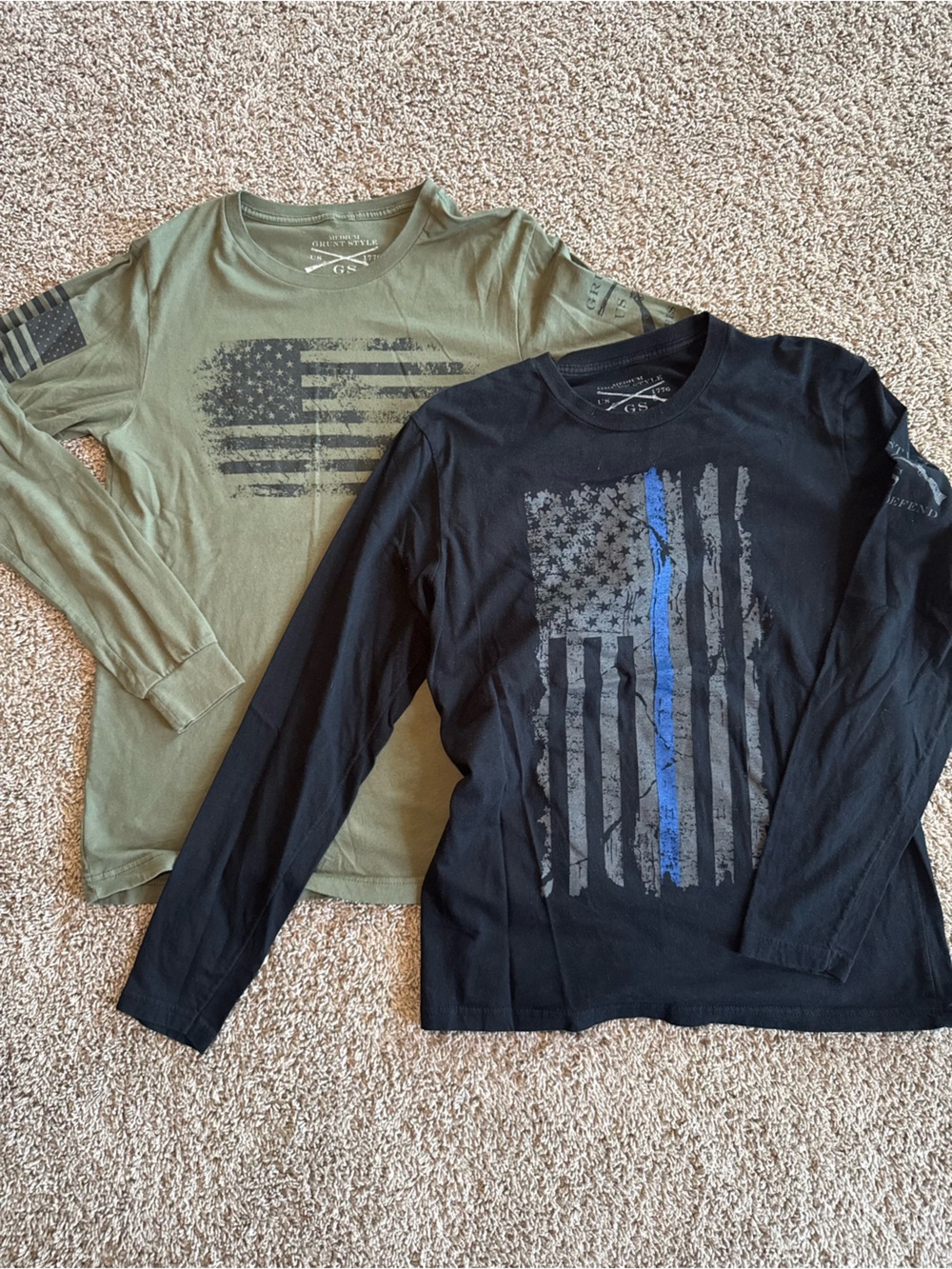Men’s grunt style long sleeve bundle
